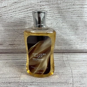 Bath and Body Works Warm Vanilla Sugar 16 oz Shower Gel - Picture 1 of 17