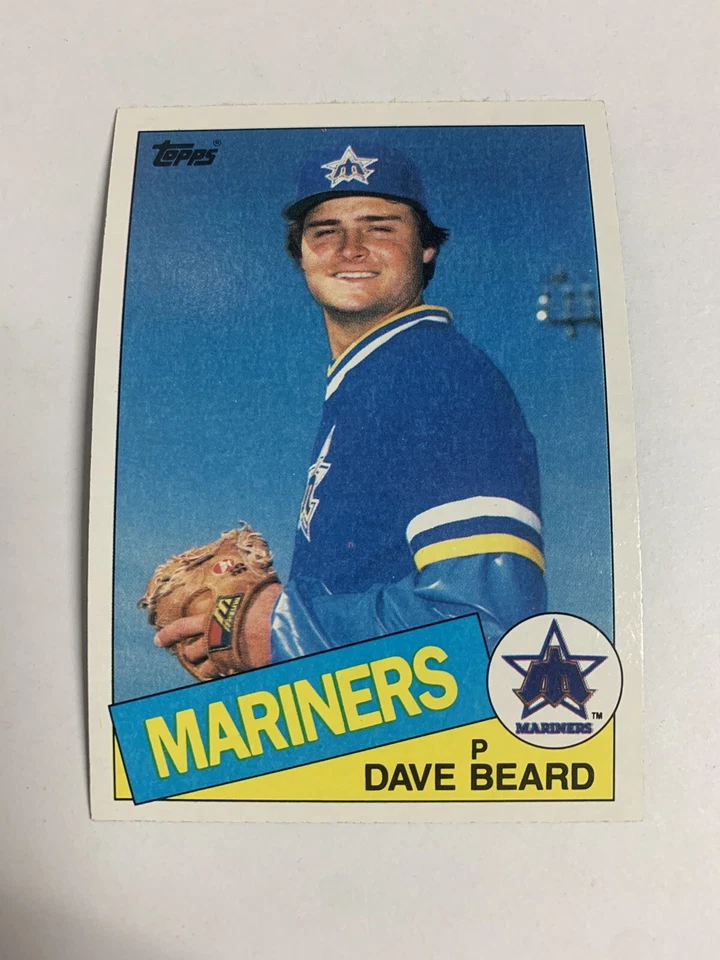 1985 Topps Seattle Mariners Dave Beard - Image 1 of 1
