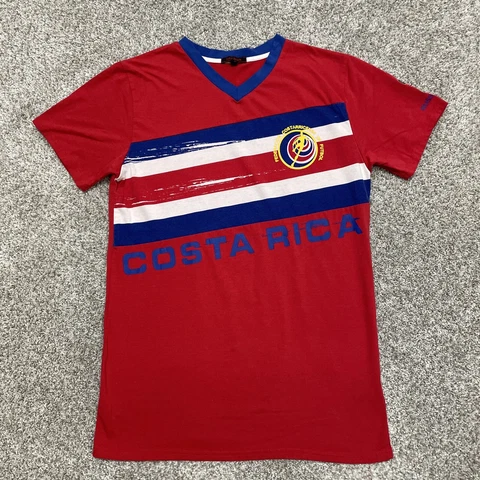 Costa Rica Shirt Mens Medium Soccer Jersey World Cup Russia 2018 Ticos Futbol Cover