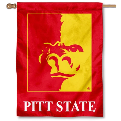 Pitt State Gorillas House Flag Cover