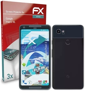 atFoliX 3x Écran protecteur pour Google Pixel 2 XL clair&flexible - Photo 1 sur 6