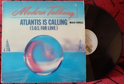MODERN TALKING ** Atlantis Is Calling (S.O.S. For Love) ** 1986 SPAIN 12" SINGLE - Image 1 of 4