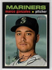 2020 Topps Heritage Marco Gonzales #94 Seattle Mariners