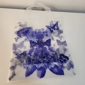 Plastic Bag Decorative Purple Flower(s) - Gift/Commercial Bag - BRAND NEW  - Picture 1 of 21