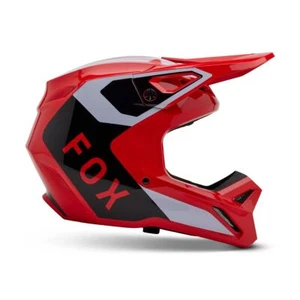 Fox V1 Lean Helmet - Flo Red - Picture 1 of 6