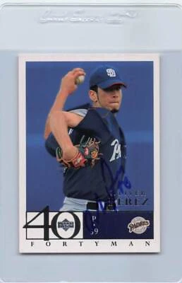 2003 Upper Deck 40 Man #658 Oliver Perez Padres Signed Auto *G9332 - Image 1 of 2