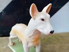 VICTORIAN BISQUE POTTERY DOG ENGLISH BULL TERRIER