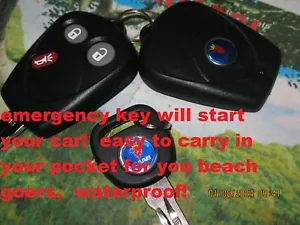 OEM Electronics SAAB 9-7x Remote Key & Spare Chip Key New Case PK-3 Chip In Both - Picture 1 of 6