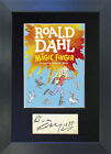 Roald Dahl der magische Finger montiert signiert Reproduktion Autogrammdruck A4 683