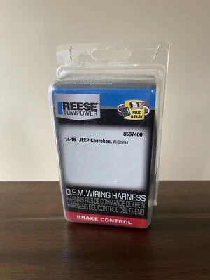 Arnés de cableado de control de frenos Reese Towpower 8507400 para Jeep Cherokee 2014-2016 Foto 1 de 4