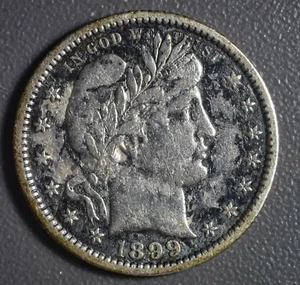 Cuarto de barbero 1899 en muy buen estado    - Imagen 1 de 2