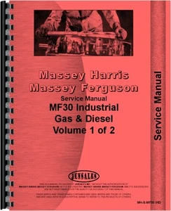 Manual de servicio de tractor industrial Massey Ferguson 30 - Imagen 1 de 1