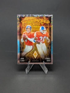 Panini Phoenix 2024 - Tándems atesorados John Elway, Terrell Davis #TT-DEN Lazer - Imagen 1 de 2