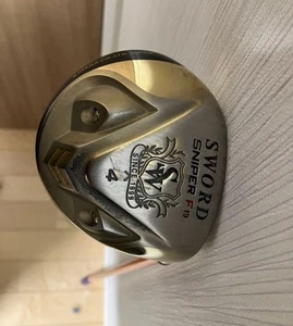 KATANA Golf SWORD SNIPER F 4W Fairway Wood 19deg Flex-R 42in With Head Cover - Picture 1 of 7