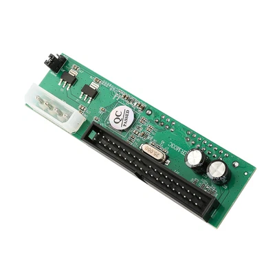 PATA IDE to Serial ATA SATA Adapter Converter Card for 3.5/2.5 HDD DVD 7+15 Pin - Image 1 of 4