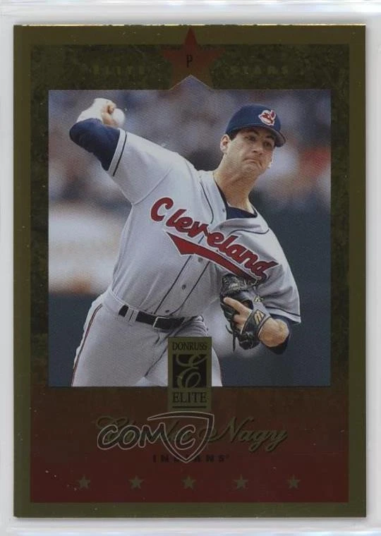 1997 Donruss Elite Gold Charles Nagy #133 - Image 1 of 2