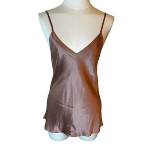 Ginia Silk Camisole Cami Canyon Rose Size XS NWT - Picture 1 of 4