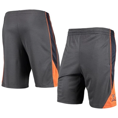 Men's Colosseum Charcoal Virginia Cavaliers Team Turnover Shorts - Image 1 of 4