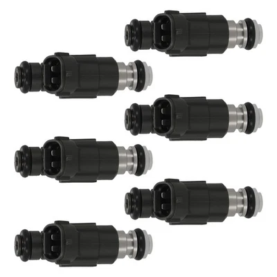 Conjunto de 6 inyectores de combustible para Nissan Quest Murano 3,5 L V6 2009-2014 FBJC-100 Foto 1 de 4