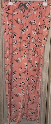 Pantalones para dormir grandes Cuddl Duds coral polar cachorros dálmatas acogedores suaves adorables Foto 1 de 4