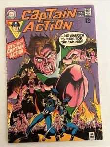 CAPTAIN ACTION. NUMBER 5. DC NATIONAL COMICS. JUNE 1969. VG/FN 5.0 - Picture 1 of 9