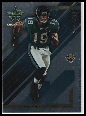 2004 Leaf Rookies & Stars Longevity Ernest Wilford Rookie /499 #219 Jaguars - Image 1 of 2