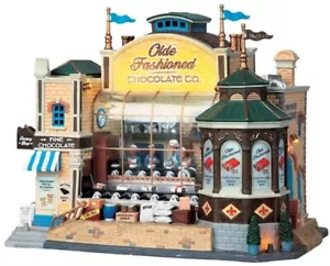 Lemax Christmas Village Olde Fashioned Chocolate Co 95888 Retired Building - Picture 1 of 1