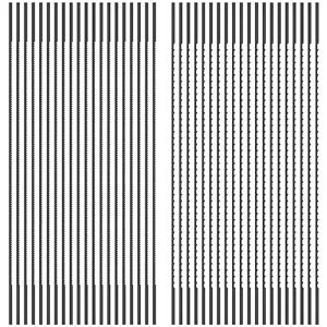 40Pcs Plain End Scroll Saw Blade Set 5inch High Carbon Steel Scroll Saw Blades ✺ - Picture 1 of 11