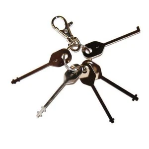 United Defense Warded Key Set Universal Padlock Key Set Free Ship!  - Picture 1 of 1