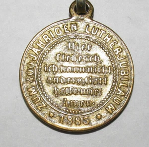 KONFIRMATION - um 1900 - HL.GEIST - SILBER - 27 mm - Drentwett - Bild 1 von 4