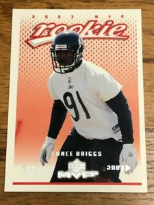 Carta Lance Briggs 2003 Upper Deck MVP Rookie RC #359 - Chicago Bears - Quantità - Foto 1 di 1