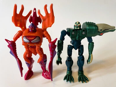 Vintage 1997 Transformers Beast Wars Claw Jaw and Fuzors Terragator - Incomplete - Image 1 of 4