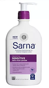 Sarna Anti-Itch Lotion Sensitive -7.5 fl oz (222 ml) - Picture 1 of 8