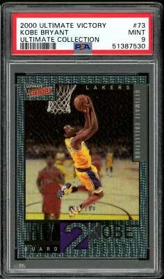 Kobe Bryant 2000-01 UD Ultimate Victory Ultimate Collection (pop 2) #73 PSA 9 - Image 1 of 2
