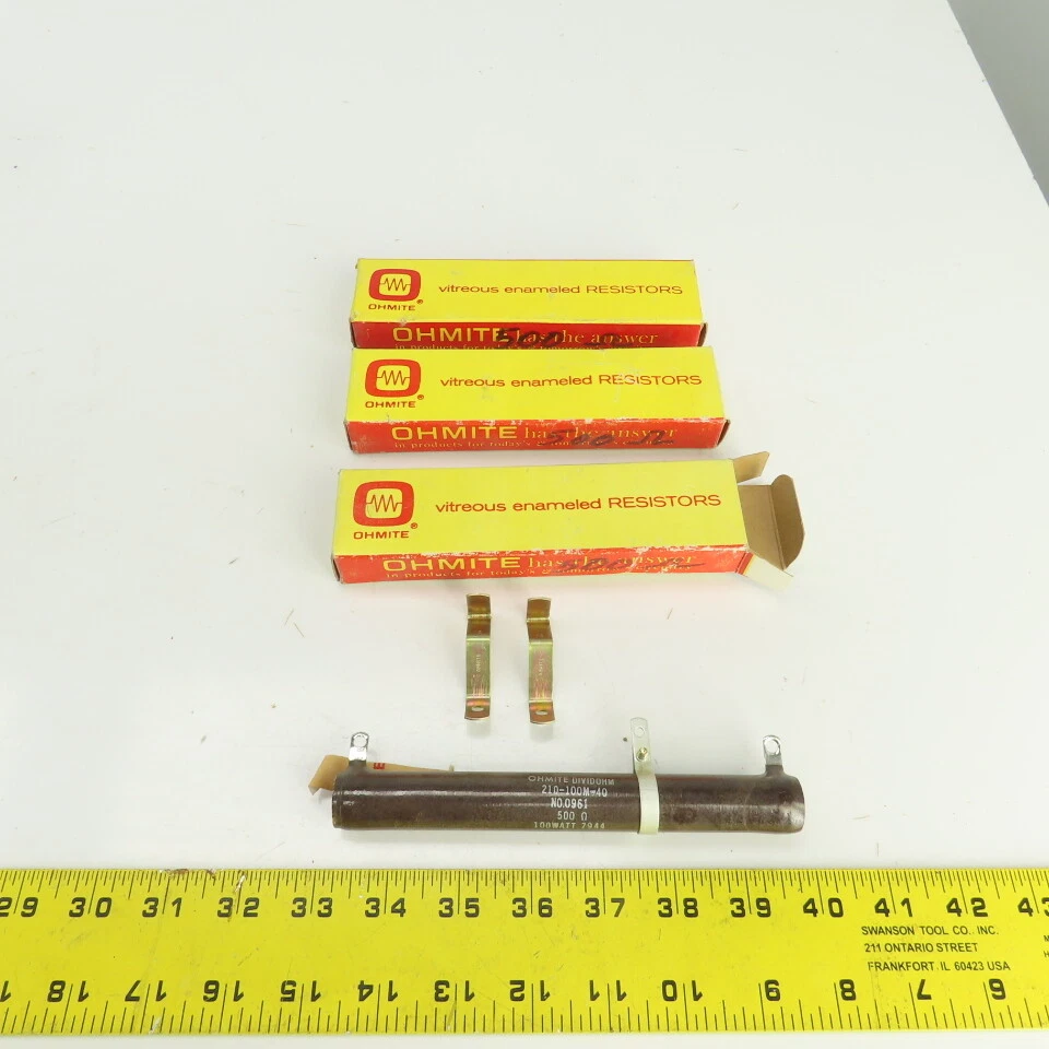 Ohmite Resistor Dividohm No. 0956b 2 Ohms 100 Watts