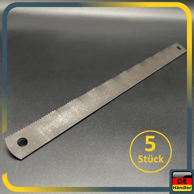 5 x Maschinensägeblätter Sägeblatt Bügelsäge 300 x 2,5 Werkö MADE IN GERMANY HSS