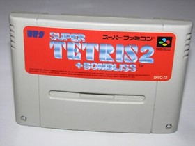 Super Tetris 2 + Bombliss Super Famicom SFC Japan import US Seller