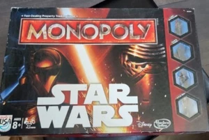 Complete STAR WARS Monopoly The Force Awakens Edition Board Game Disney 2015 - Picture 1 of 7