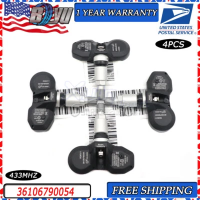 SENSOR MONITOR DE PRESSÃO DE PNEU TPMS para BMW 550i xDrive MINI 6874829 36106790054 - Imagem 1 de 4