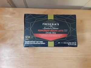 Peppermint Mocha Latte 12 K-Cup Pods Frederik's by Meijer EXP. date 10-28-25 - Picture 1 of 2