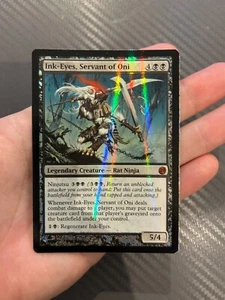 1X FOIL Ink-Eyes, Servant of Oni NM MTG Magic FTV Twenty Rat Ninja Commander EDH - Picture 1 of 2