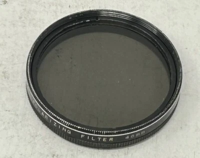 VIVITAR 46mm ROTATING POLARIZING SCREW in GLASS FILTER  MADE in JAPAN - Image 1 of 2
