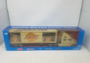TS 1:32 Scale custom die cast Tractor Trailer Semi Truck Kobe Bryant lakers - Picture 1 of 5