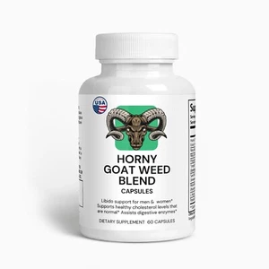 Estratto di Erba di Capra Cornea, Polvere di Radice di Maca, Integratore Prestazioni Uomo, 1000 mg - Foto 1 di 13