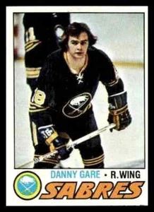 1977-78 TOPPS NHL Hockey Trading Card #42 - DANNY GARE, Buffalo Sabres - Picture 1 of 2