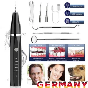 Zahnsteinentferner Zahnreiniger Ultraschall für Hund Katze Reinigungsset 2024 DE - Bild 1 von 20