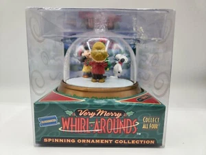 1999 Blockbuster Christmas Merry Whirl-Around Charlie Brown Snoopy Linus Lucy - Picture 1 of 5