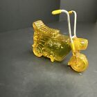 Vintage 1970s Avon Motorcycle “Wild Country” Yellow Glass Hair Protein Scalp