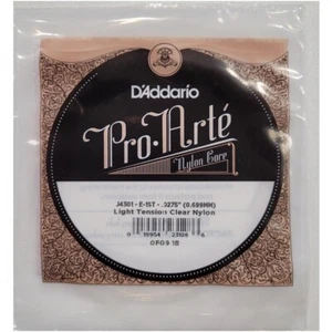 D'Addario J4301 Pro-Arte Nylon Guitar Single String Light Tension First E String - Picture 1 of 1
