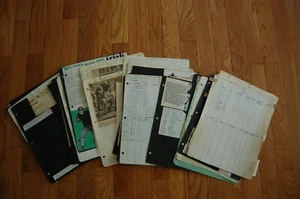 Large Group of Circa 1940s Notre Dame Football Scrapbook Pages - Picture 1 of 8